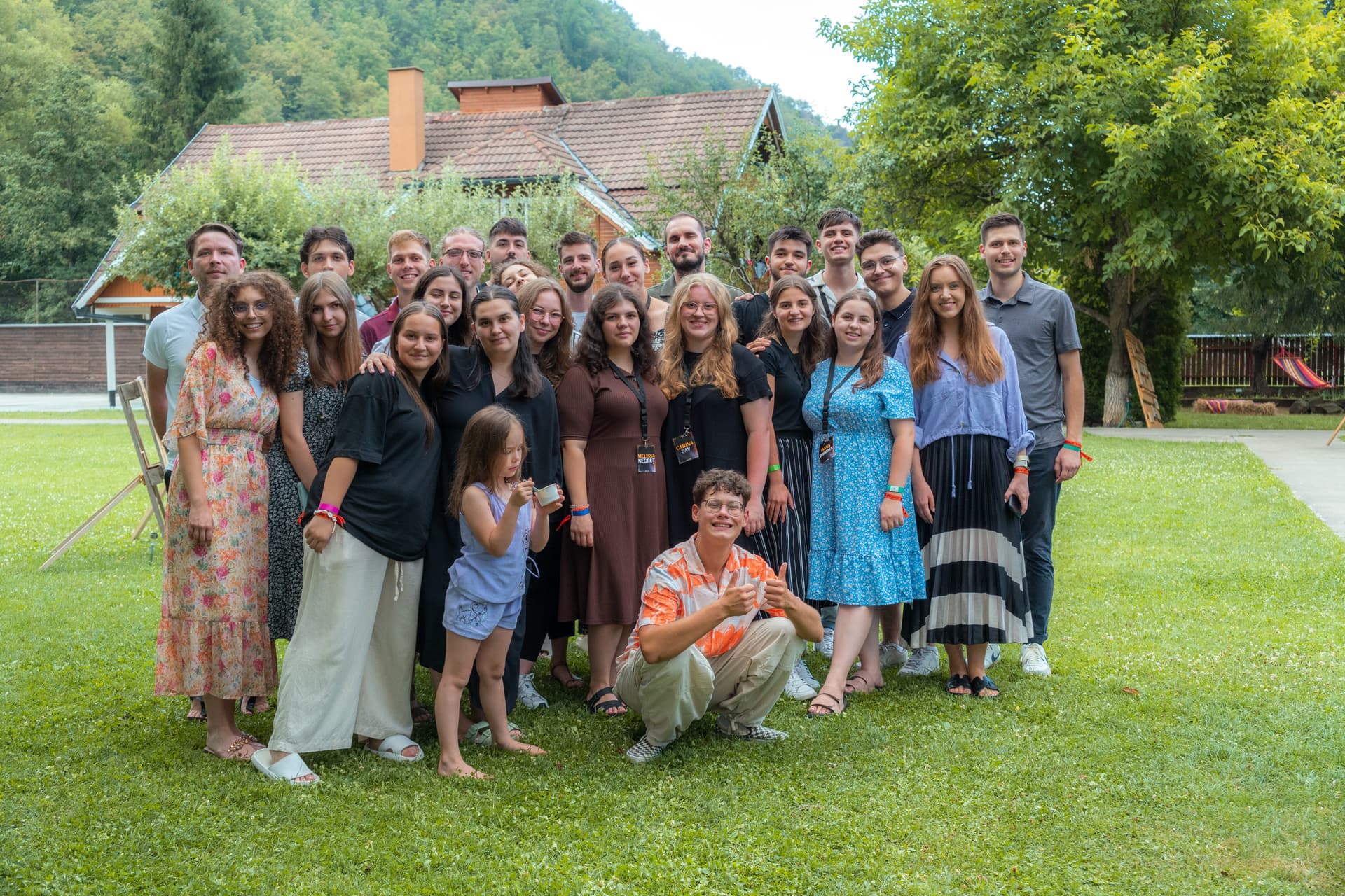 Group photo from Hope Camp
